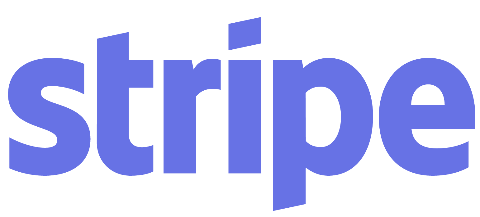 The word "stripe" appears in lowercase bold letters on a plain background.