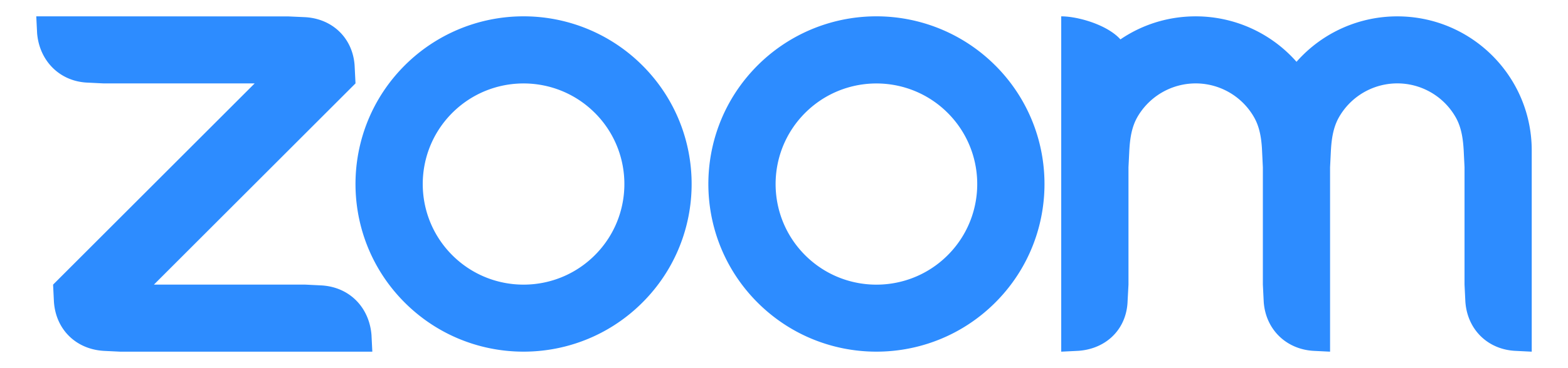 Zoom logo in lowercase letters on a plain background.